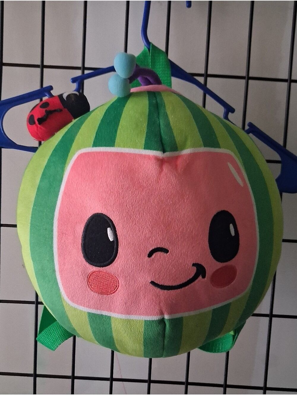 CoComelon Plush Watermelon Toddler Backpack